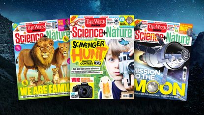 Magazine spread Junior Science and Nature