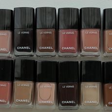 Picture of several Chanel nail polishes in different colours