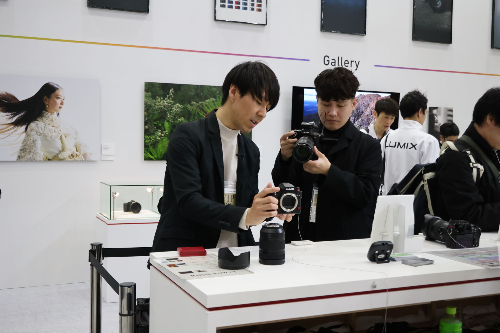 Panasonic Lumix S1R II camera at the CP+ 2025 photography show