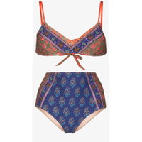 BOTEH Calla Francesca geometric-print bikini - £200 at Farfetch