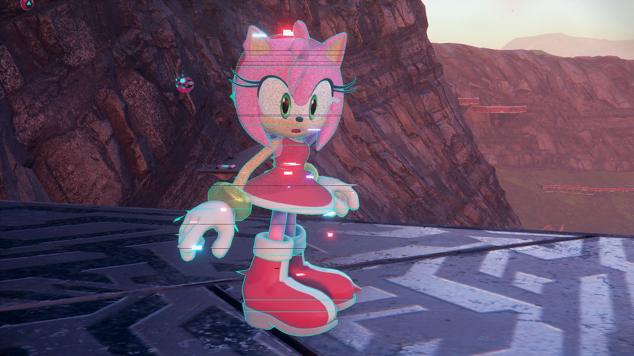 Amy in Sonic Frontiers