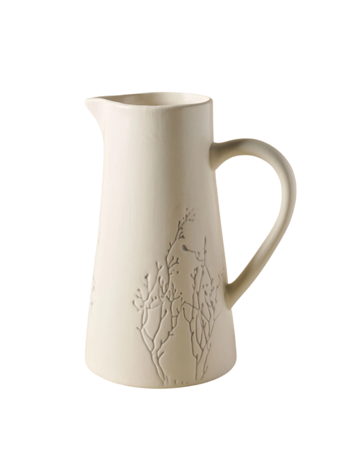 Pressed Flower Pitcher