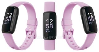 Fitbit Inspire 3 leaked render in Pink