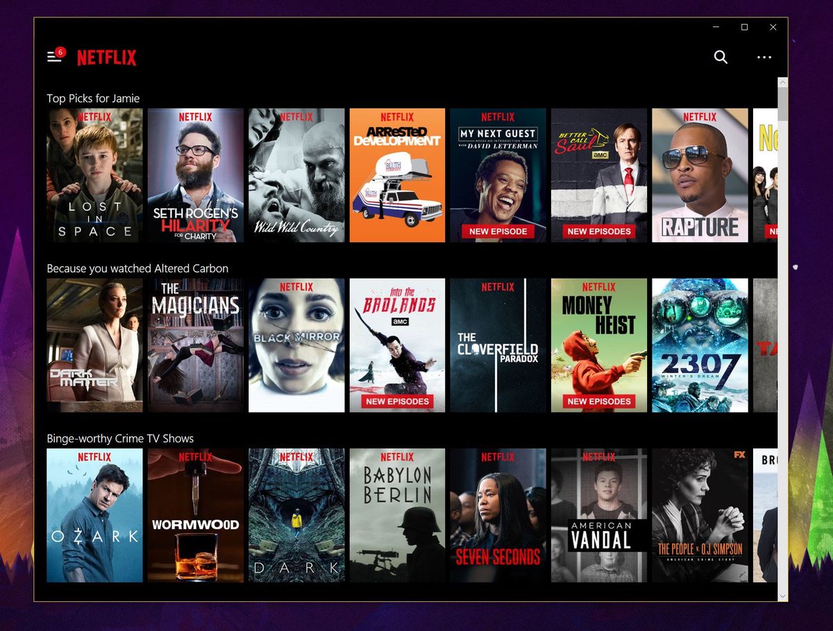 Screen Capture Netflix Windows 10 Netflix for Windows 10 nabs compact overlay mini-mode to watch movies