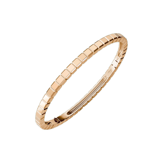 Ice Cube gold bangle