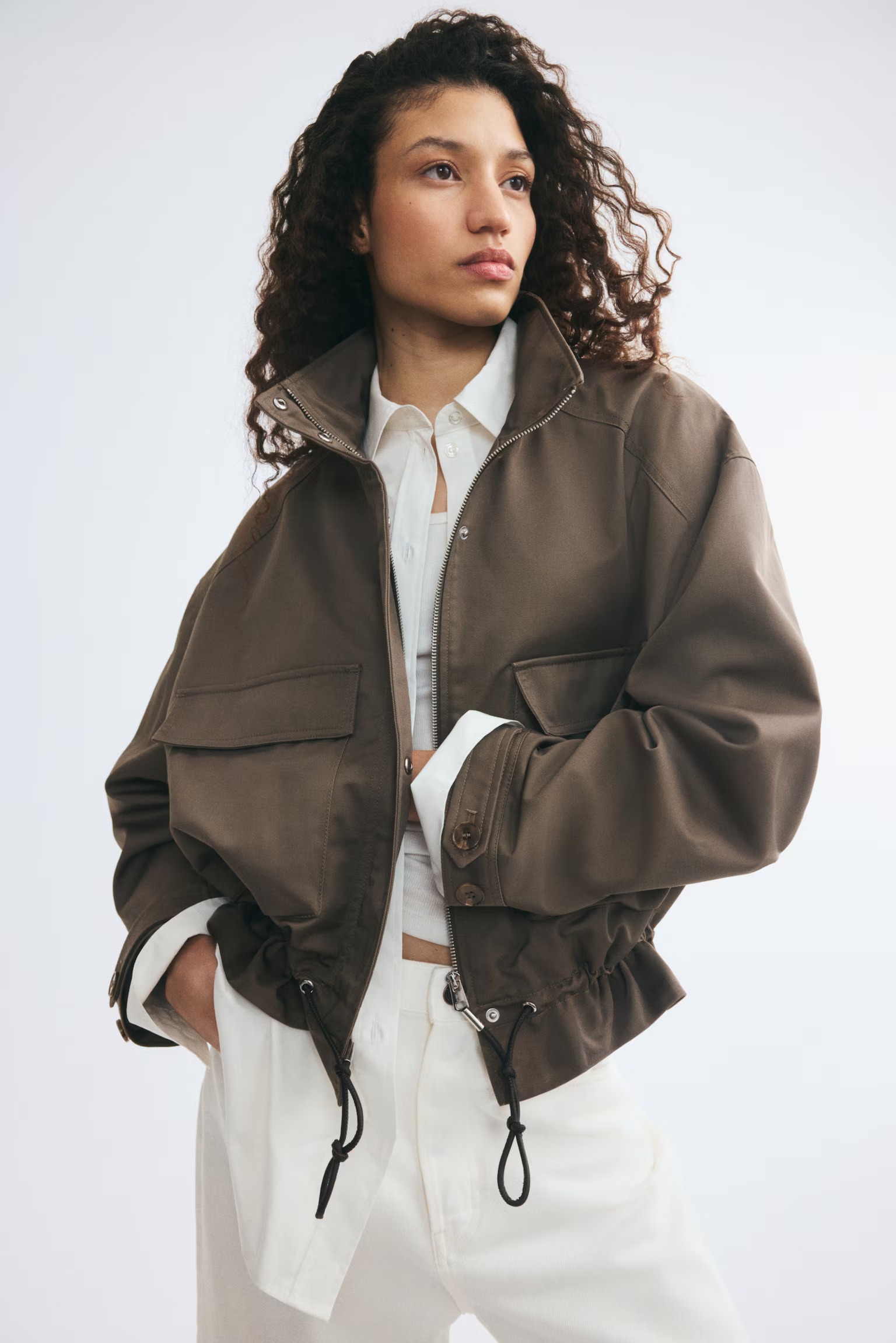 H&amp;amp;M, Oversized Utility Jacket