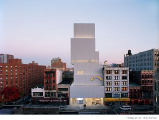 white and ethereal architecture work, New Museum,USA (c)Dean Kaufman