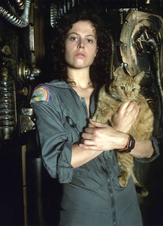 Sigourney Weaver in Alien.