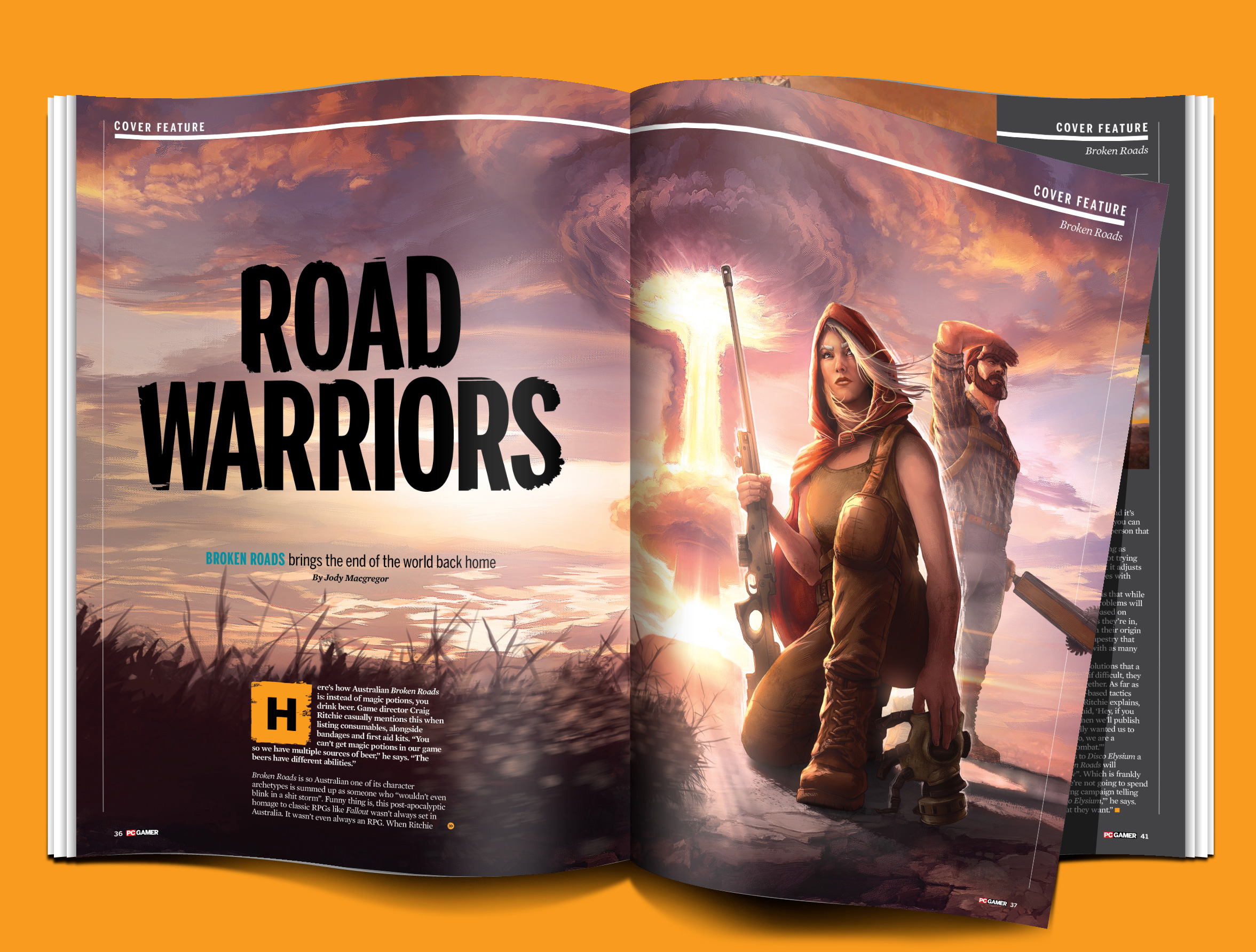 PC Gamer magazine