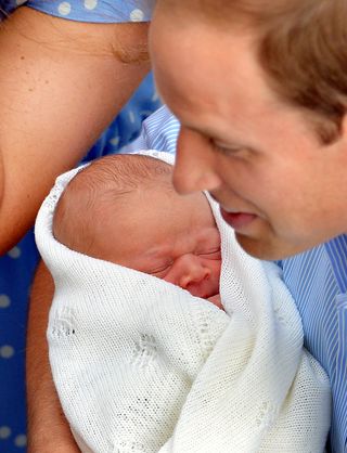 Prince William and Kate Middleton introduce baby Prince George to the world