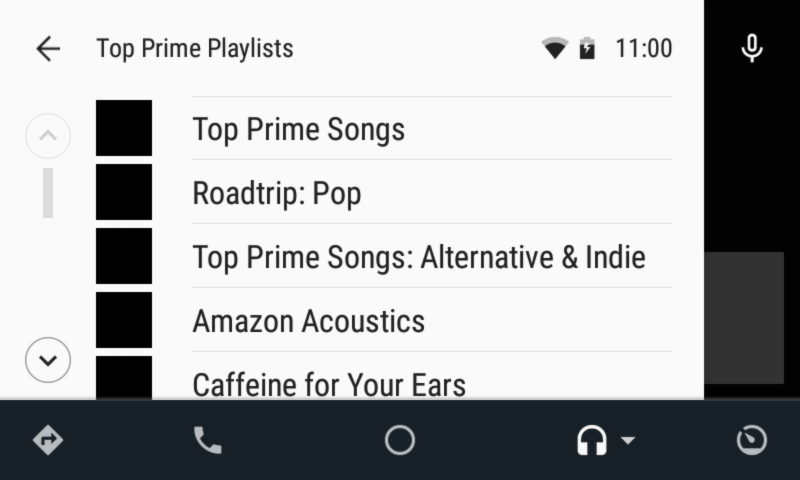 Amazon Music on Android Auto