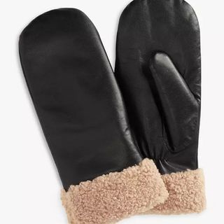 black borg mittens