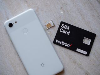 Pixel 3 XL with Verizon SIM card