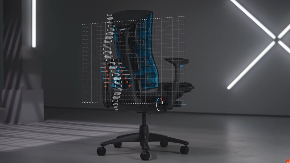 Кресло logitech и herman miller