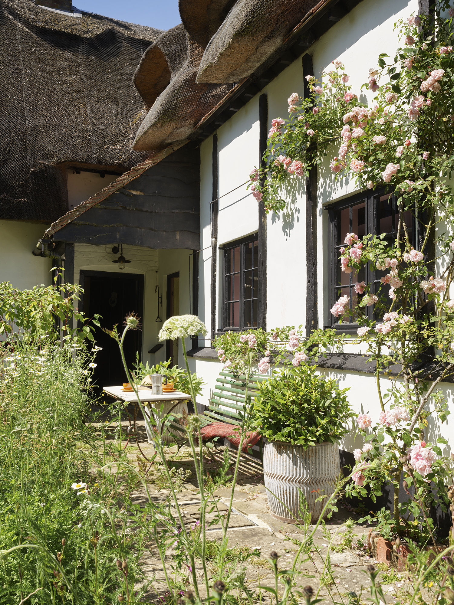 Images of Thatch, a house that looks a bit like Claudia Winkleman