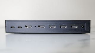 The rear ports on the Govee AI Sync Box 2