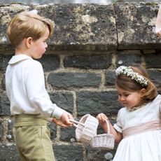 Child, Dress, Hair accessory, Headpiece, Toddler, Photography, Gesture, Sibling, 