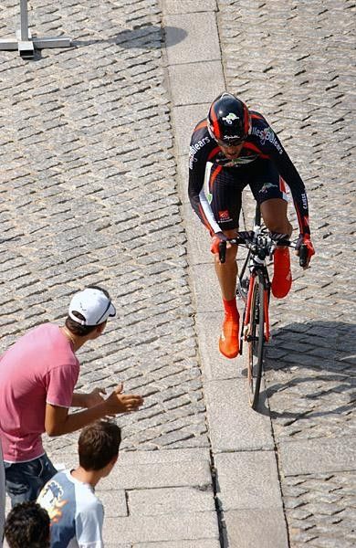 Caisse d'Epargne-Illes Balears gets a cheer.