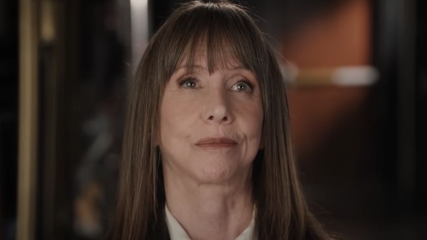 Laraine Newman in SNL ad with Pete Davidson