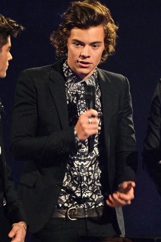 Harry Styles at the Brit Awards 2014