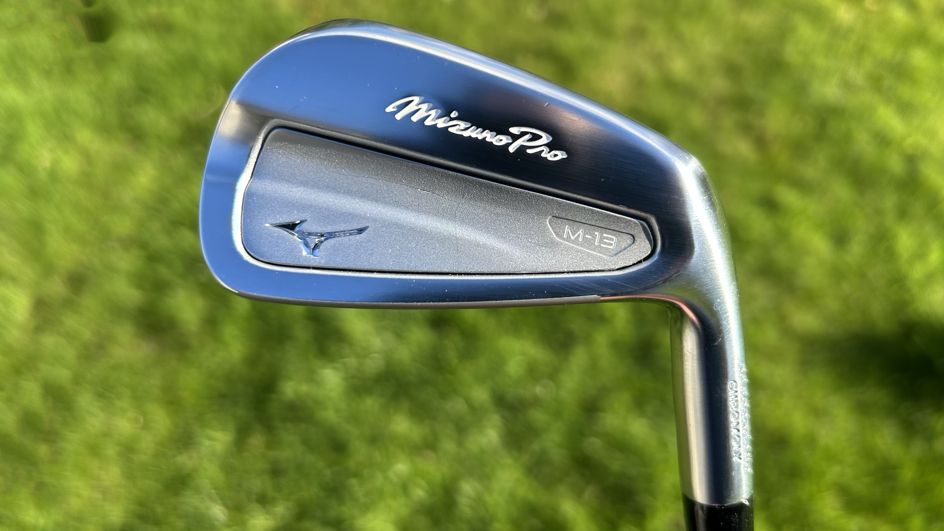 Photo close up of the Mizuno M-13 Irons