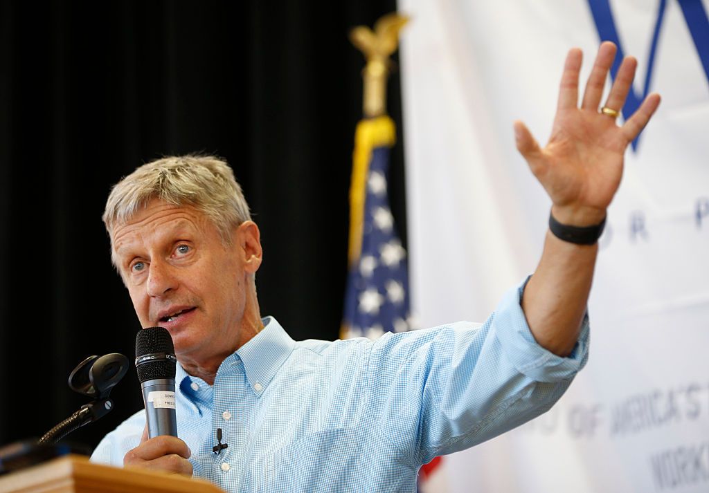 Gary Johnson.