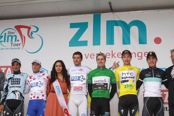The jerseys after stage 3