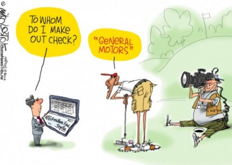 Toyota's demise, GM's payday