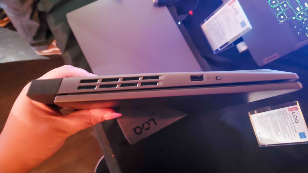 Lenovo LOQ 15-inch at the Lenovo launch event