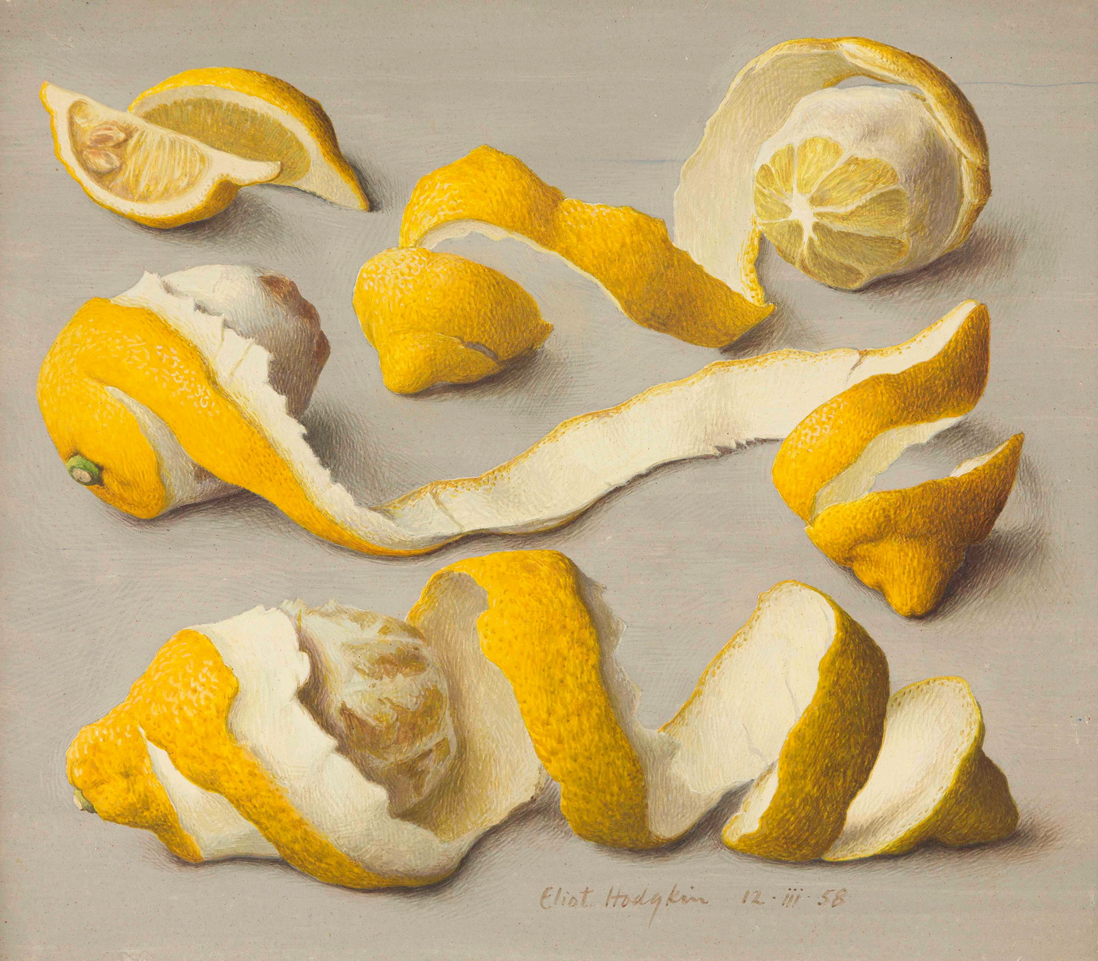 peeled lemons