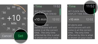 How to set the clock ahead on Apple Watch