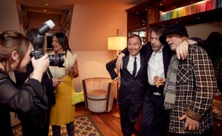 Image of Tony Chambers, Peter Saville and Ron Arad