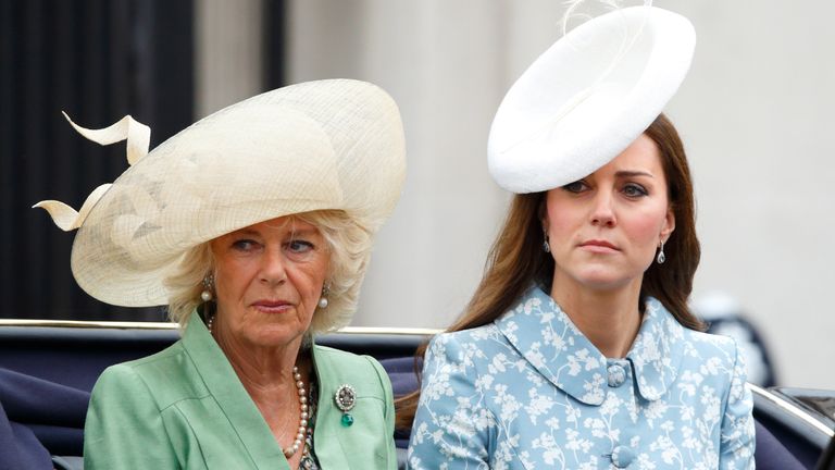 Duchess of Cornwall and Kate Middleton