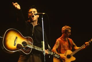 Green Day at the Bridge School Benefit in 1999