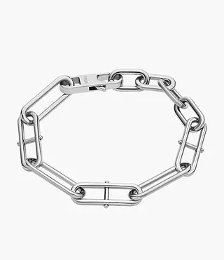 Heritage D-Link Stainless Steel Chain Bracelet