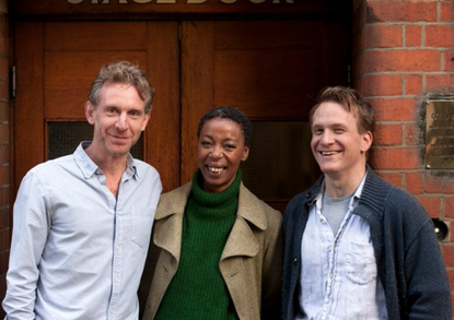 The actors playing Harry, Hermione and Ron in 'The Cursed Child'