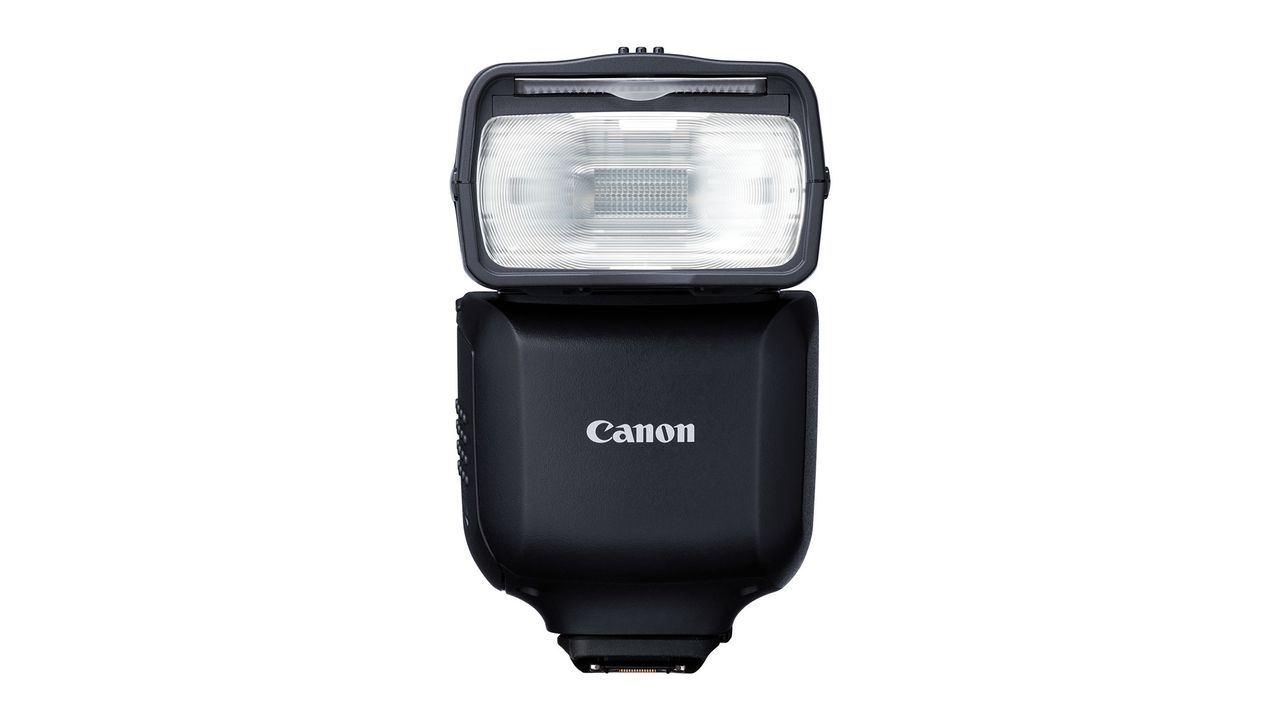 Canon Speedlite EL-10 against a white background