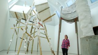 Barlow's installation at Royal Academy