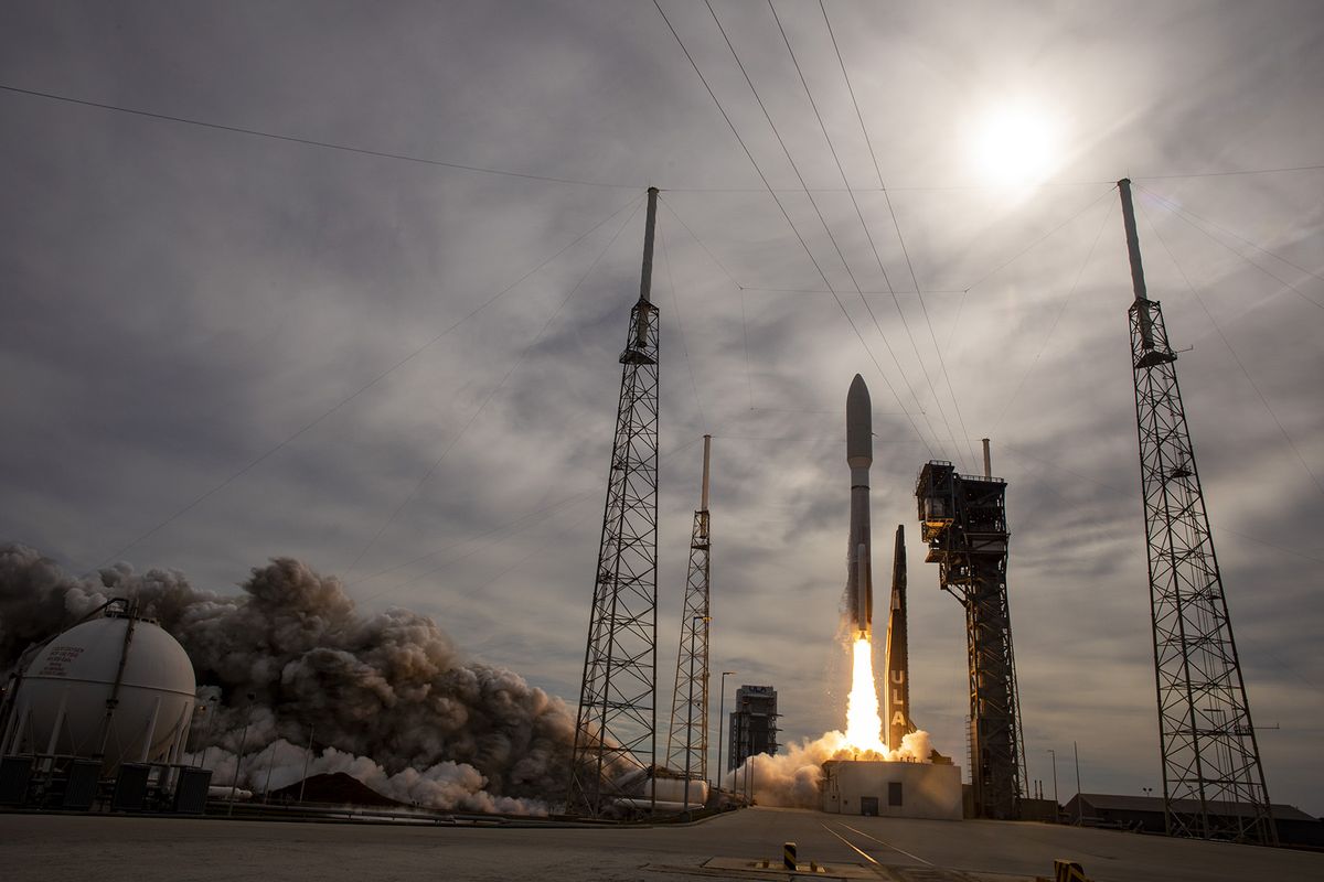 Space Force satellite launch could create a luminous cloud in tonight's evening sky