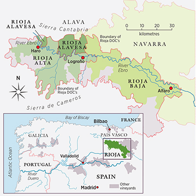 Rioja map