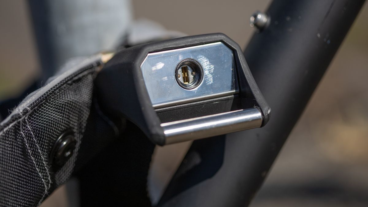 Hiplok Gold Chain Lock cylinder