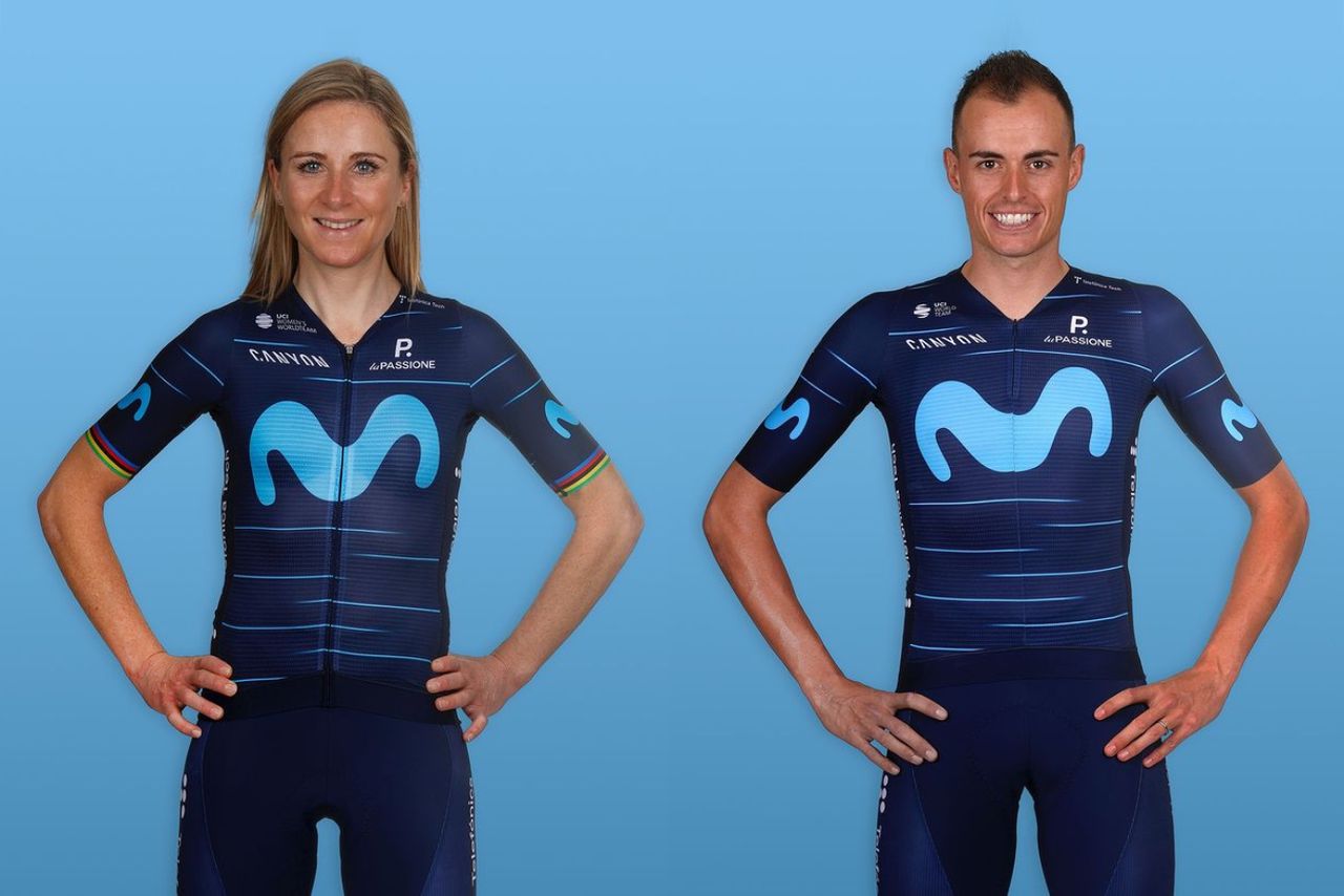 Movistar 2022 kit Van Vleuten Mas