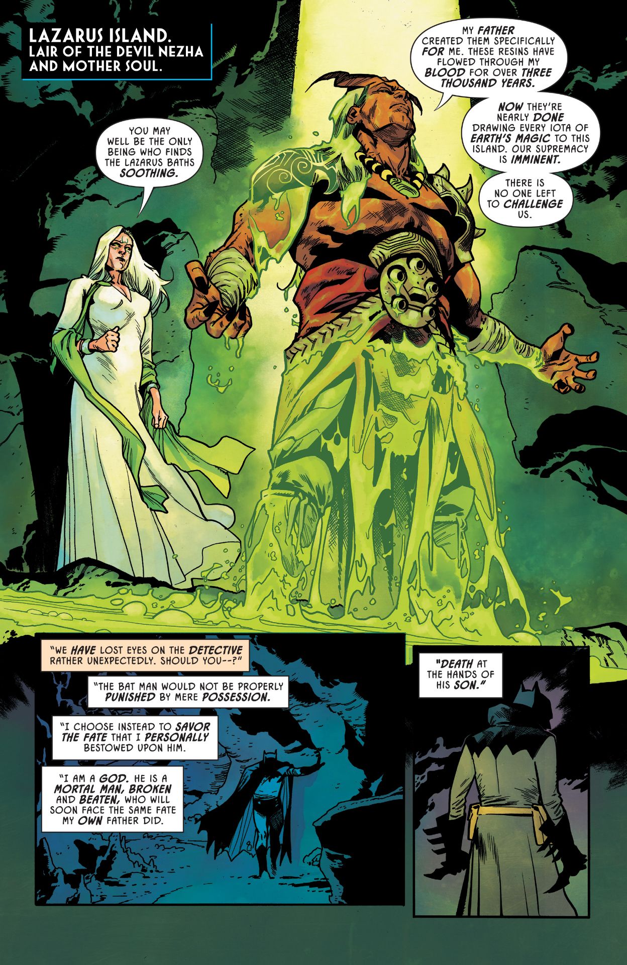 Batman Vs. Robin #4 pages