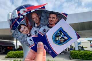 Kennedy Space Center Visitor Complex will distribute trading cards on the 50th anniversary of the launch of NASA's Apollo 10 mission.