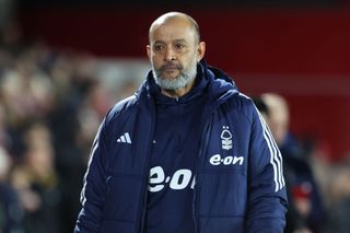 Nuno Espirito Santo Manager of Nottingham Forest during the Premier League match between Nottingham Forest and Arsenal FC at City Ground on January 30, 2024 in Nottingham, England. (Photo by MB Media/Getty Images)