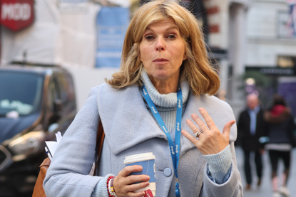 a close up of Kate Garraway