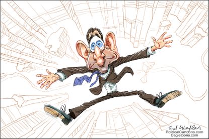Political Cartoon U.S. Paul Ryan Obamacare health care replacement fail