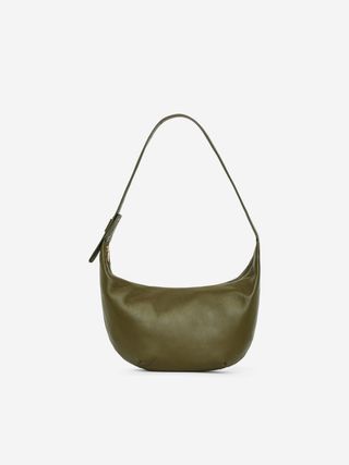 Mid Size Curved Shoulder Bag