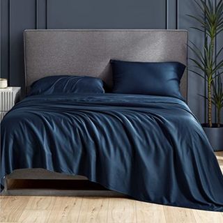 Best bamboo bed sheets beautifully styled on bed