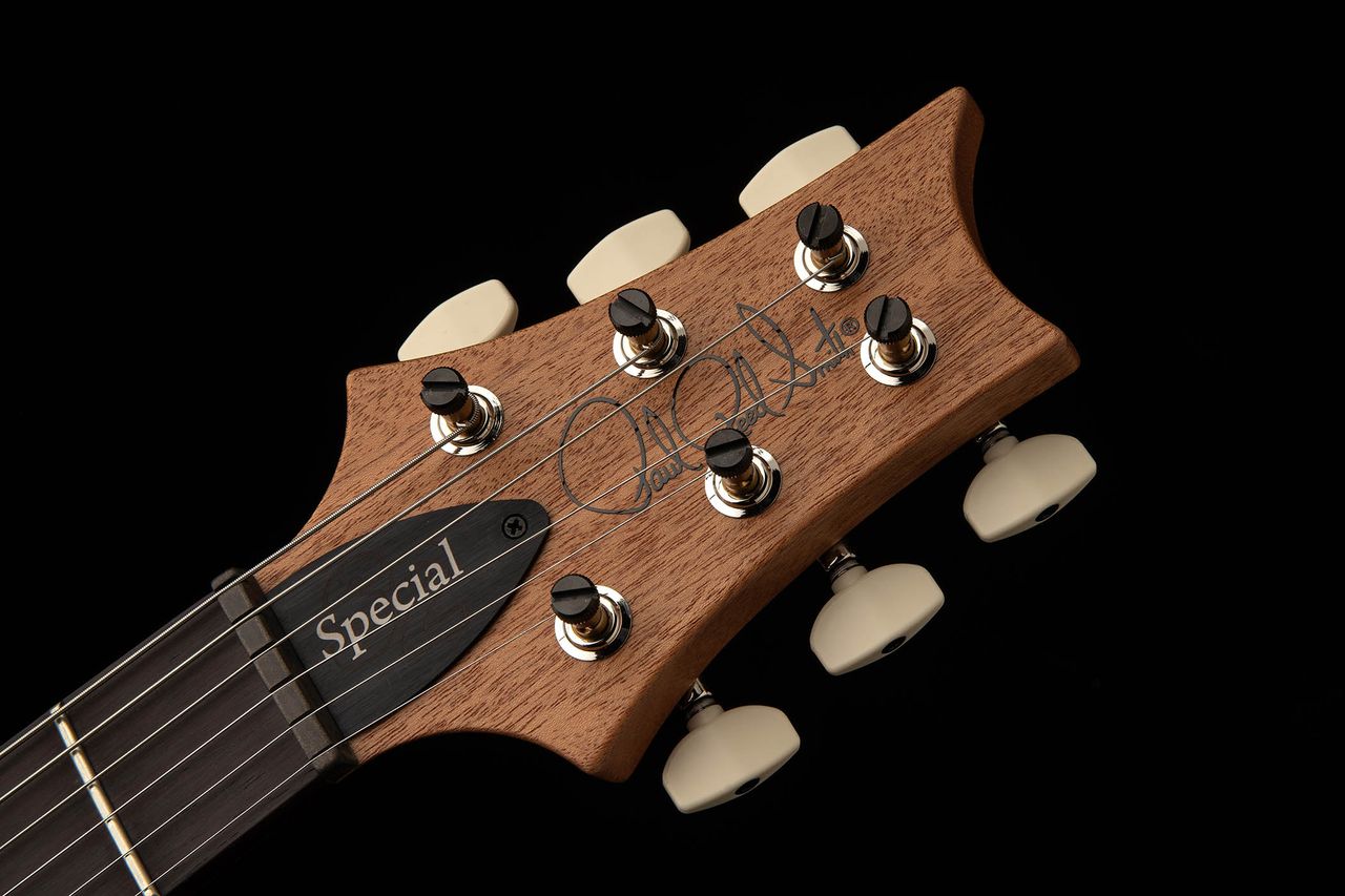 PRS S2 Special Semi-Hollow Reclaimed: limited to 700 instruments worldwide, this versatile high-end semi is made from tone woods salvaged from a hurricane and old Brazilian farmhouses.